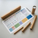 Research Posters with postal tube