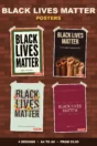 Black Lives Matter posters for schools and workplaces – four printed poster designs, A4 to A0