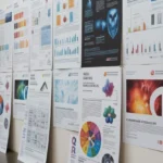 Academic poster at a university