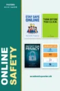 Online safety poster collection – four printed online safety posters for UK schools, A4 to A0